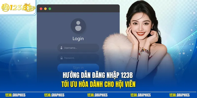 Hướng dẫn đăng nhập 123B tối ưu hóa dành cho hội viên