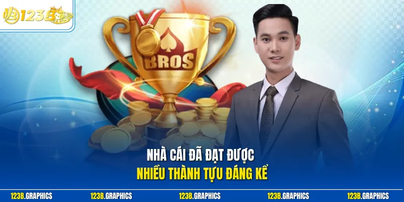 Nhà cái đã đạt được nhiều thành tựu đáng kể